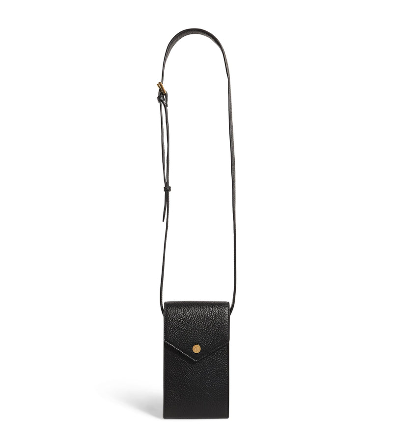 Harrods leather phone pouch, UK version