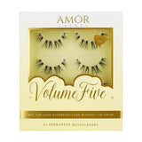 House of Amor Volume 5 false eyelashes multipack - British product