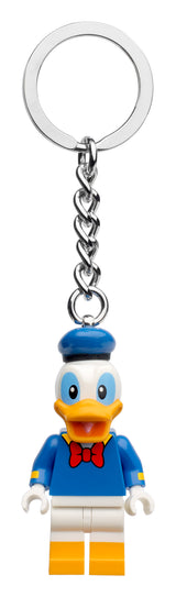 LEGO Donald Duck Keyring Minifigure Metal Chain