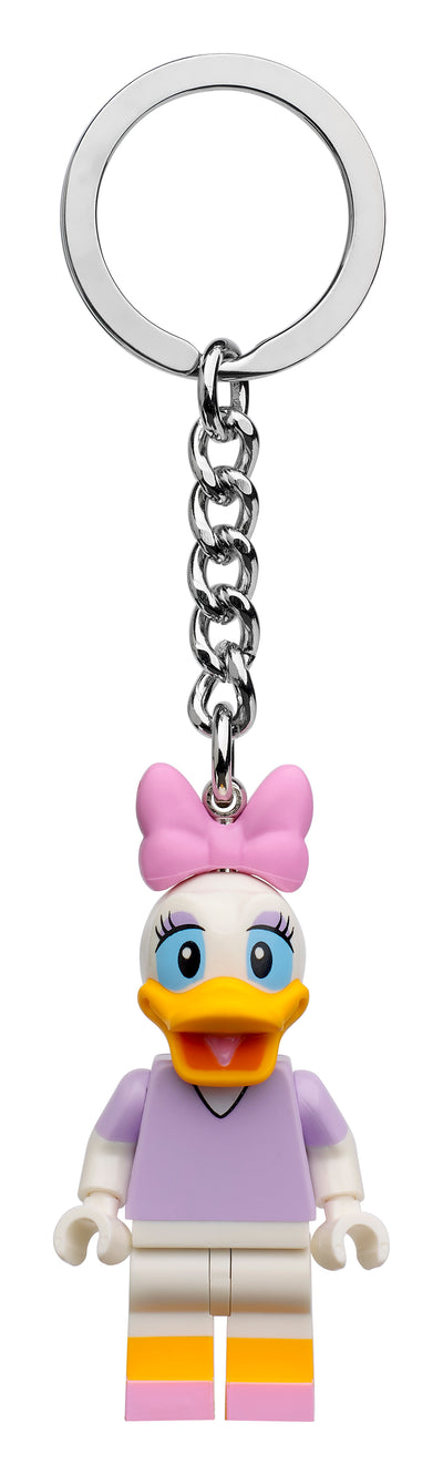 LEGO Disney Daisy Duck Keyring Minifigure 9cm