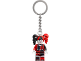 LEGO DC Harley Quinn Minifigure Keyring 9cm