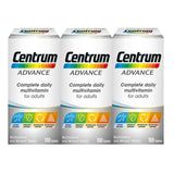 Centrum Advanced Vitamins 3 x 100 count - British product