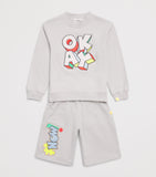 Billieblush cotton sweatshirt with OKAY motif for children 4-10 years - British product