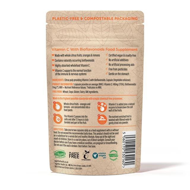 Together Blood Orange Vitamin C With Bioflavonoids Capsules 30 per pack GOODS M&S