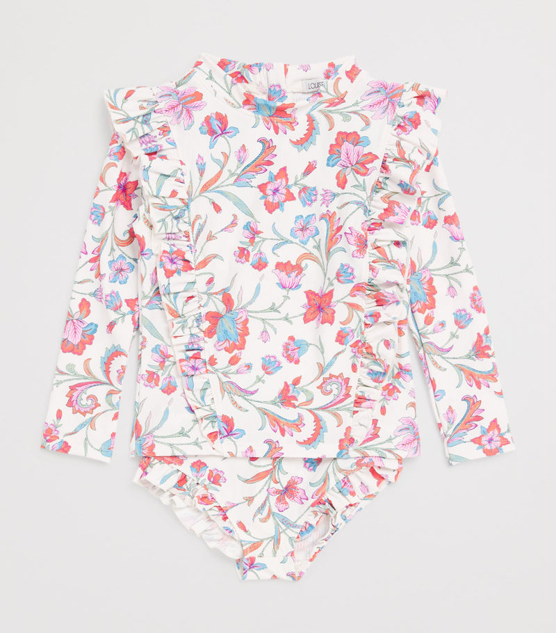 Louise Misha floral tankini and shorts set for children 3-10 years, UK version