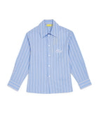 Off-White kids cotton stripe arrows shirt 4-12+ years, imported from the UK