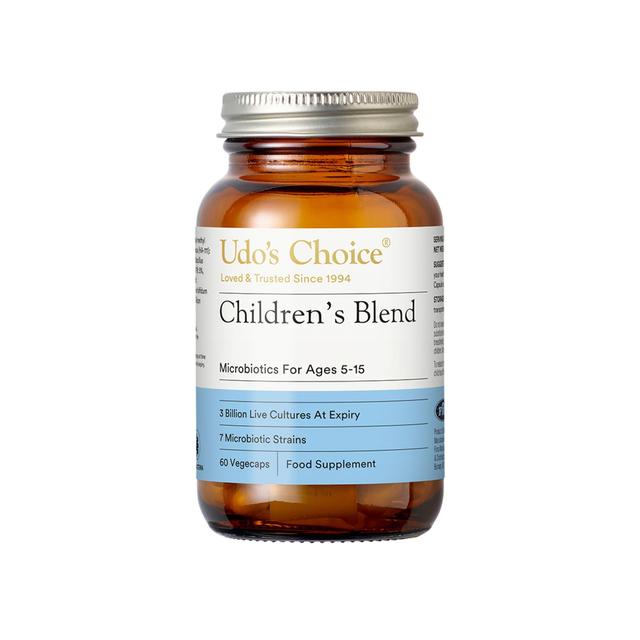 Udo's Choice Kid's Blend Microbiotics Supplement Vegetable Capsules 5-15yrs 60 per pack GOODS M&S