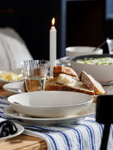 Mikasa White Cranborne Stoneware Pasta Bowl Set of 4