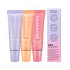 DNR Glossmetics Lip Glaze Kit 3-Pack - British product