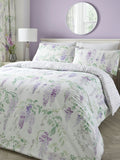 Dreams & Drapes Purple Wisteria duvet cover set - British product
