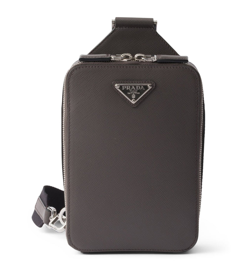 Sleek Backpack with Carbon Fibre Accents and USB Port, 43cm x 30.5cm x 14cm