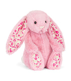 Jellycat Blushkin Blossom Luxe Bunny Original soft toy 31cm, UK version