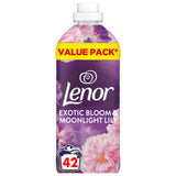 Lenor Fabric Conditioner Exotic Bloom and Moonlight Lily Liquid 42 Washes