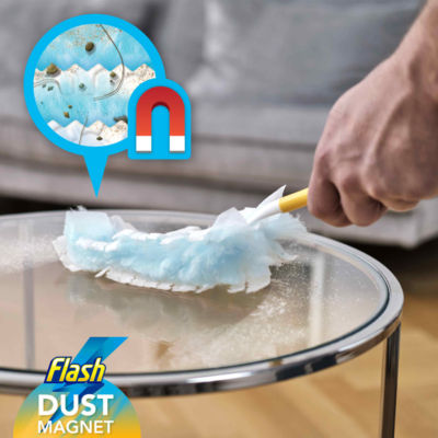 Flash Duster Dust Magnet Mrs Hinch's Scented Orange Blossom Starter Kit (1 Handle + 4 Refills)