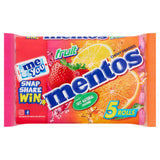 Mentos fruit chewy dragees 5 x 38g, imported from the UK