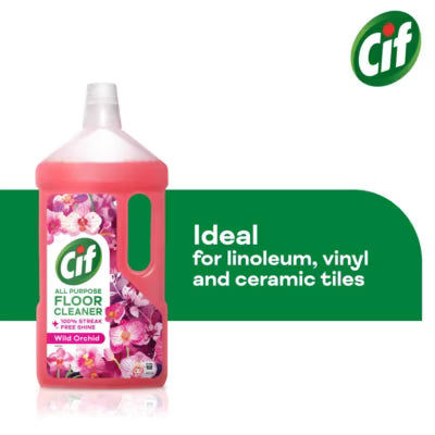 Cif Wild Orchid floor cleaner 950 ml - British product