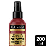 TRESemme Keratin Smooth Heat Protect Spray 200 ml (British brand)