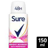 Sure Women Bright Bouquet Anti-Perspirant Spray 150ml (British brand)