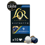 Decaffeinated Espresso Ristretto Coffee Pods, 10 Pods, Intensity 9