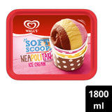 Wall's Soft Scoop Neapolitan Ice Cream 1.8 Litre Tub