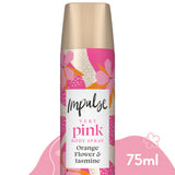 Impulse Very Pink Body Spray Floral Feminine 75ml