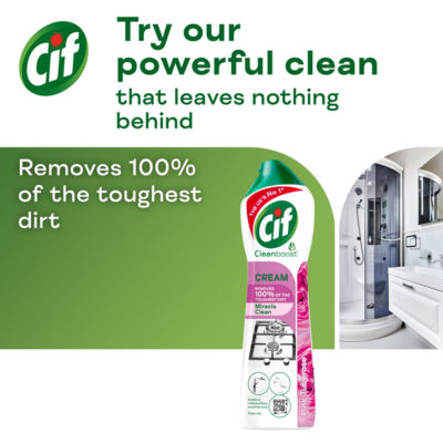 Cif Pink Tuberose cream cleaner 500 ml - British product