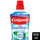 Colgate Plax Cool Mint Alcohol-Free Mouthwash 500ml