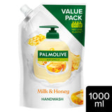 Palmolive hand wash refill milk and honey 1L, imported from the UK