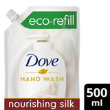 Dove Nourishing Silk hand wash refill 500 ml - British product