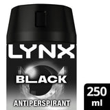 Lynx black anti-perspirant spray 250ml, UK version