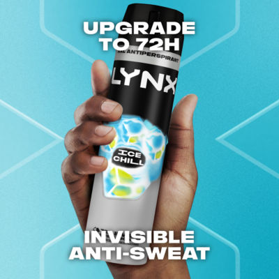 Lynx Ice Chill anti-perspirant aerosol spray 250 ml, UK version