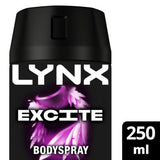 Lynx Excite Body Spray 250 ml, UK version