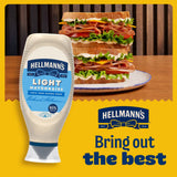 Hellmann's Light Mayonnaise squeeze bottle 750ml, UK version