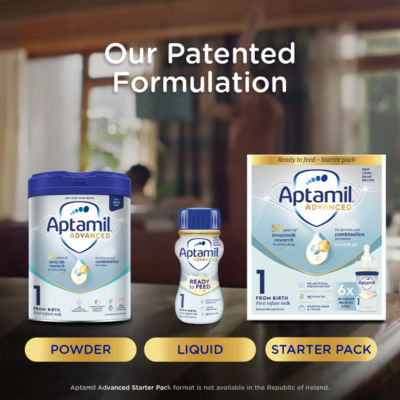 Aptamil infant milk formula powder from birth 800g - British product