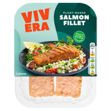 Vivera plant-based salmon fillet 200g (British brand)