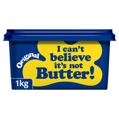 I Can't Believe It's Not Butter Original Spread 1kg, UK version