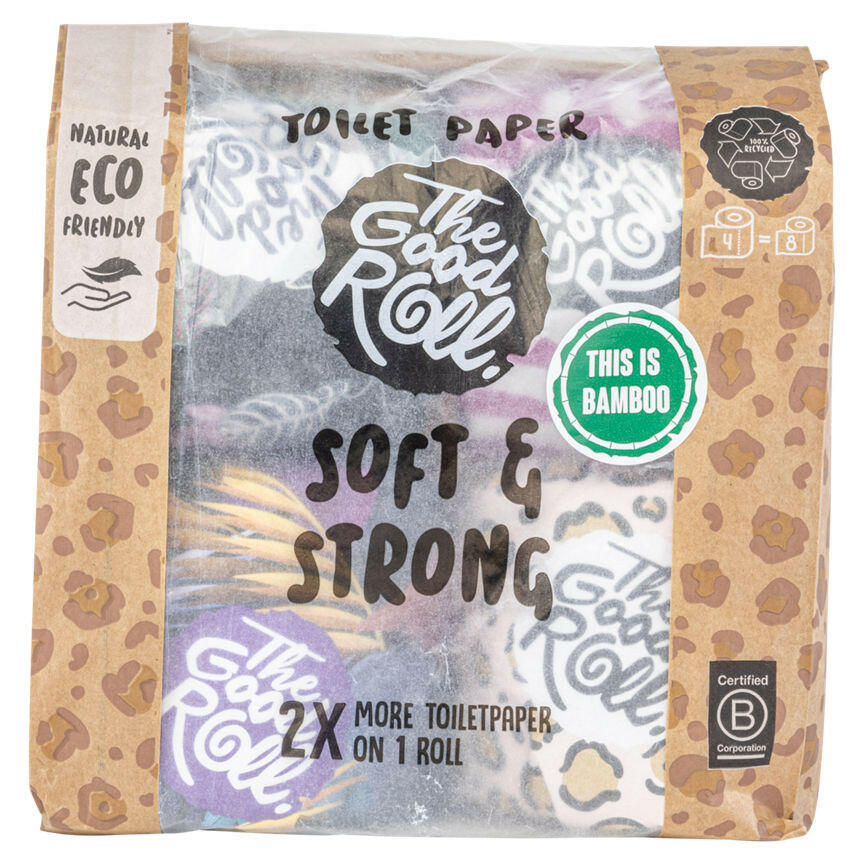 The Good Roll Soft & Strong Toilet Paper 4 Rolls GOODS ASDA