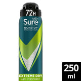 Sure anti-perspirant spray Extreme Dry 250ml (British brand)