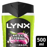 Lynx Epic Fresh grapefruit and pineapple body wash 500 ml, UK version