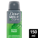 Dove Men+Care Advanced Extra Fresh Anti-Perspirant Spray 150ml