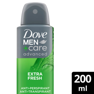 Dove Men+Care Advanced Anti-Perspirant Extra Fresh 200ml, imported from the UK