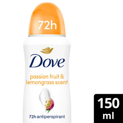 Dove Anti-Perspirant Spray Passion Fruit & Lemongrass Scent 150ml - British product