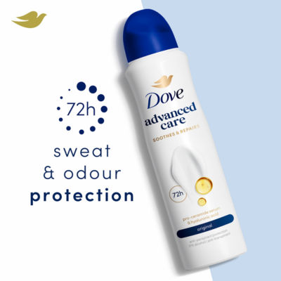 Dove Original Anti-Perspirant Aerosol 200ml - British product