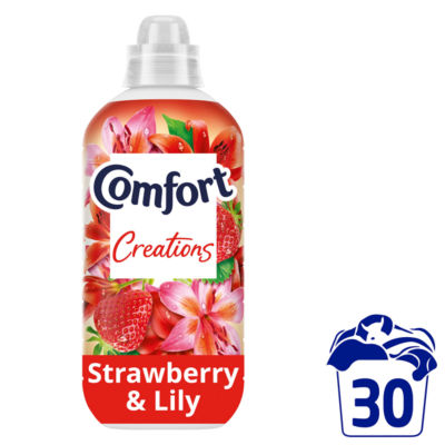 Comfort Fabric Conditioner Strawberry & Lily 900 ml - British product
