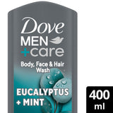 Dove Eucalyptus Mint body wash 400 ml - British product