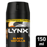 Lynx Black Vanilla premium deodorant body spray 150 ml, UK version