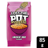 Pot Noodle Smokin' BBQ instant noodles 85g, imported from the UK