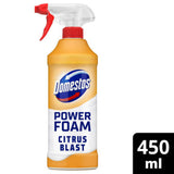 Domestos Power Foam Citrus Blast Toilet & Bathroom Cleaner Spray 450ml