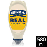 Hellmann's Real Mayonnaise Condiment Squeeze Bottle 580ml, UK version
