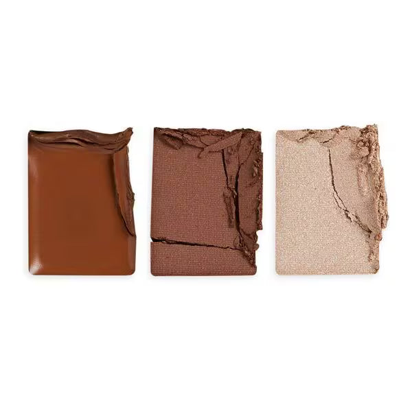 Revolution Brow Sculpt Kit Medium Mini, imported from the UK